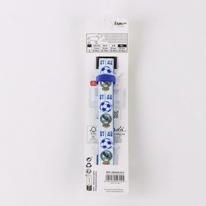Hundehalsband Real Madrid C.F. Blau