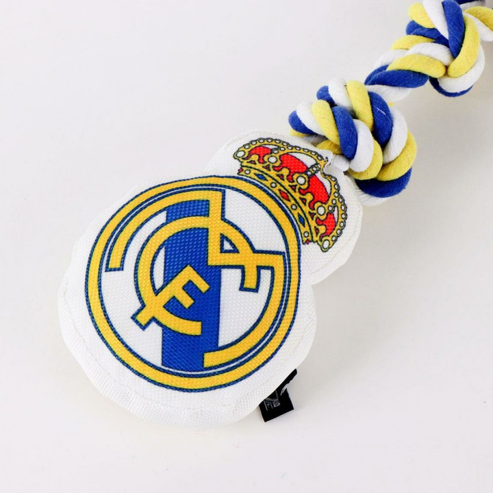 Hondenspeelgoed Real Madrid C.F. Wit 15 x 33 x 10 cm