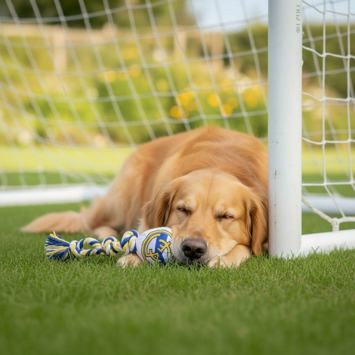 Dog toy Real Madrid C.F. White 15 x 33 x 10 cm