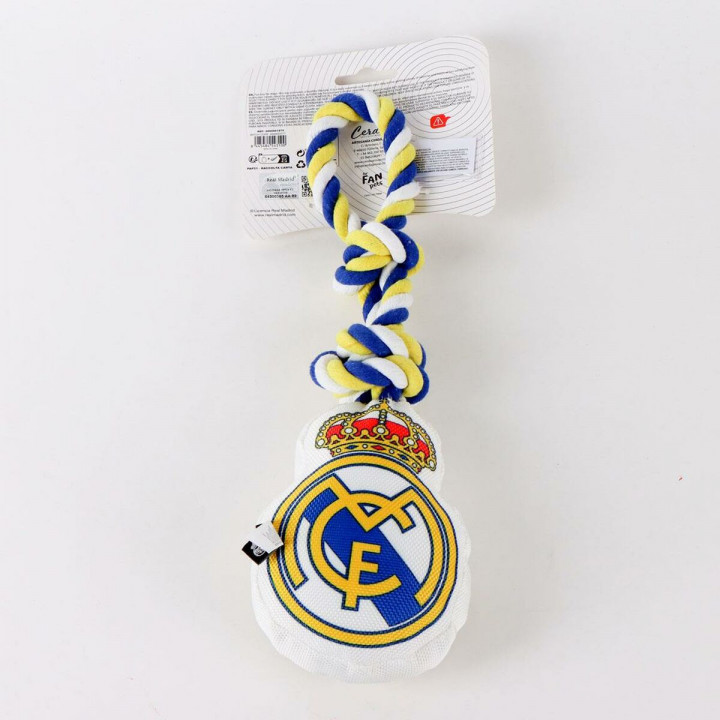 Dog toy Real Madrid C.F. White 15 x 33 x 10 cm