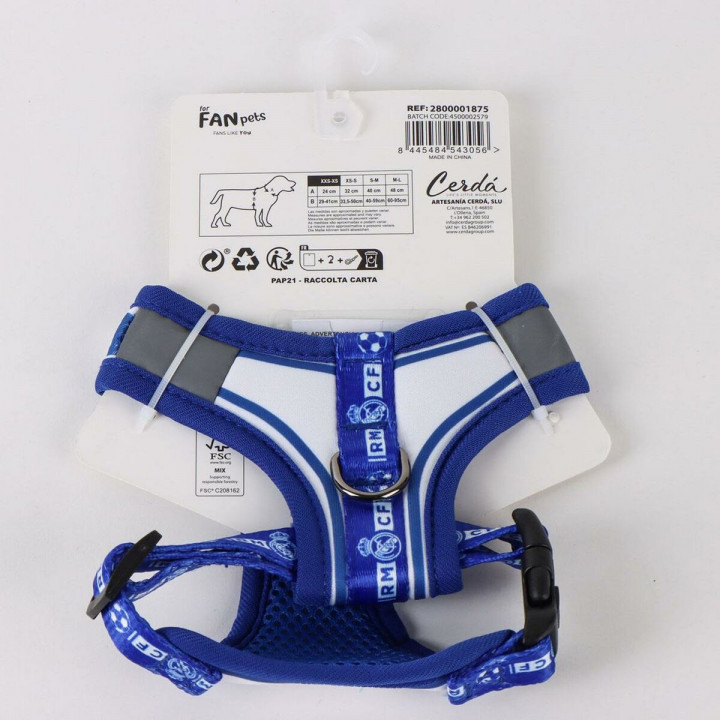 Arnés para Perro Real Madrid C.F. Azul