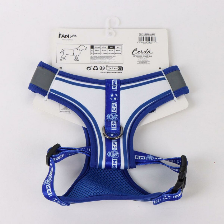 Dog Harness Real Madrid C.F. Blue
