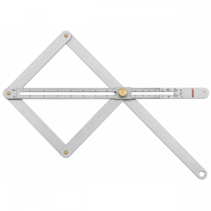 Driehoek SOLA Aluminium 170 x 380 mm