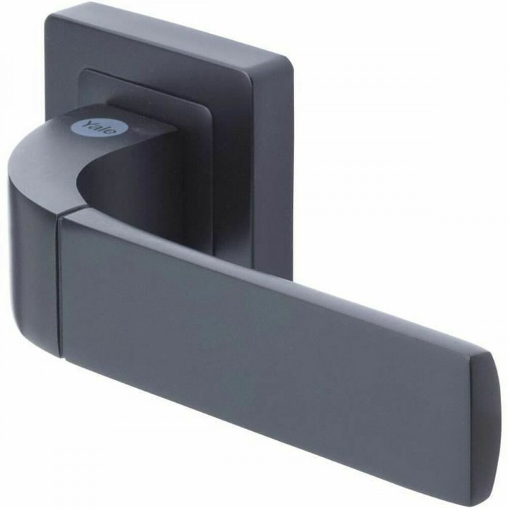 Tirador para puerta Yale YPP7-B-PC Bologna Negro Aluminio
