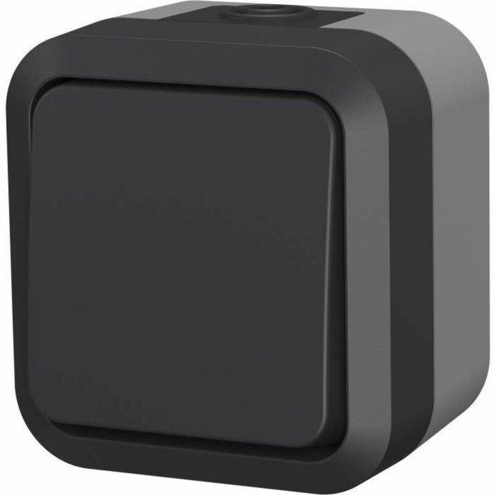 Interruptor pulsador QUARX 8 x 8 x 6 cm