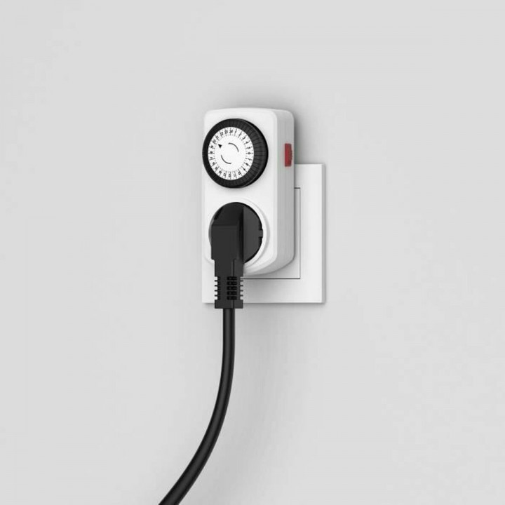 Temporizador GAO Temporizador Analógico Fácil de usar, ligero y manejable 3600 W 230 V 16 A