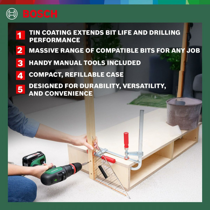 Gereedschapskoffer BOSCH 25 x 7 x 35 cm Metaal