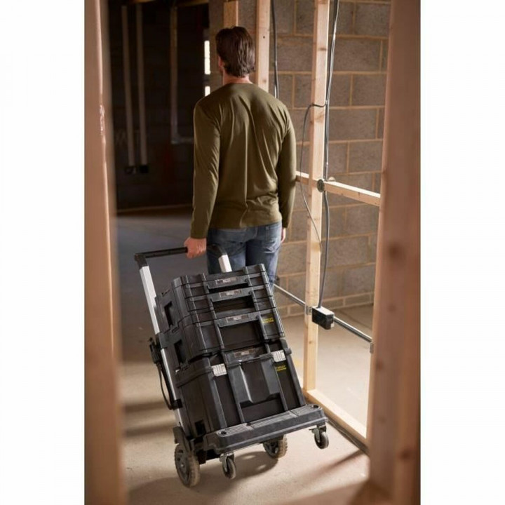 Gereedschapstrolley Stanley Zwart Aluminium