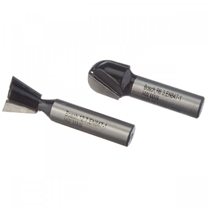 Set de fresas multiuso BOSCH 8 mm 6 Piezas