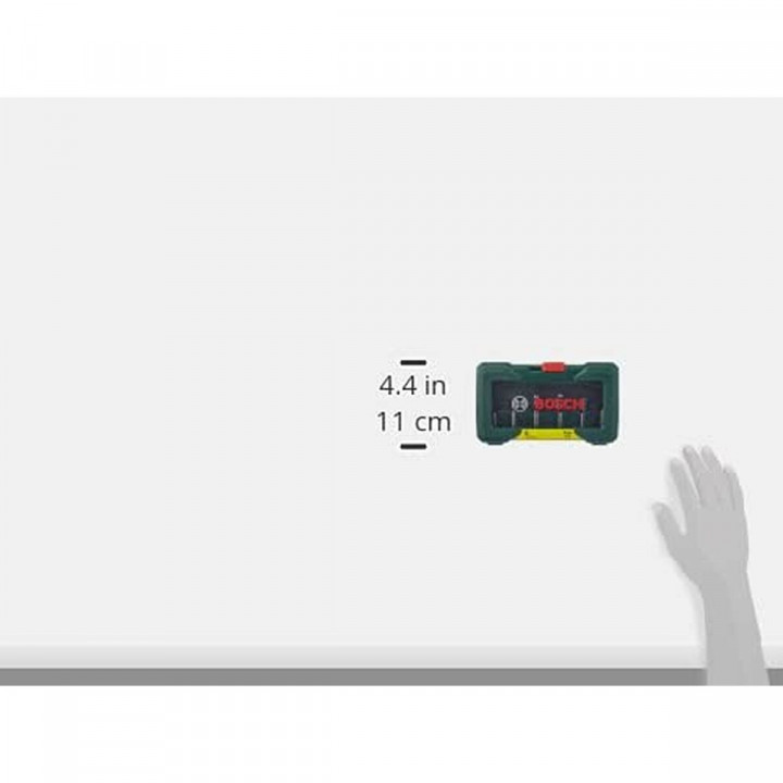 Set di frese multiuso BOSCH 8 mm 6 Pezzi