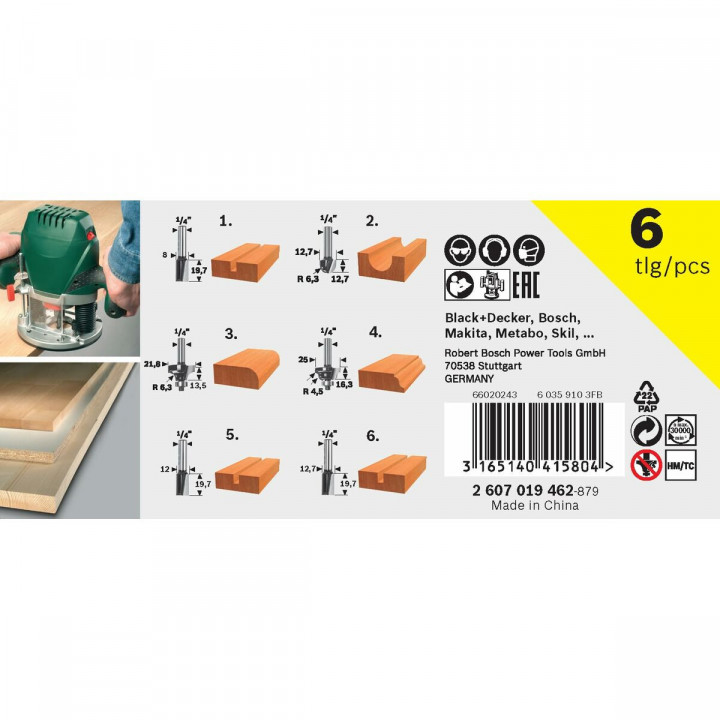 Mehrzweck-Fräser-Set BOSCH