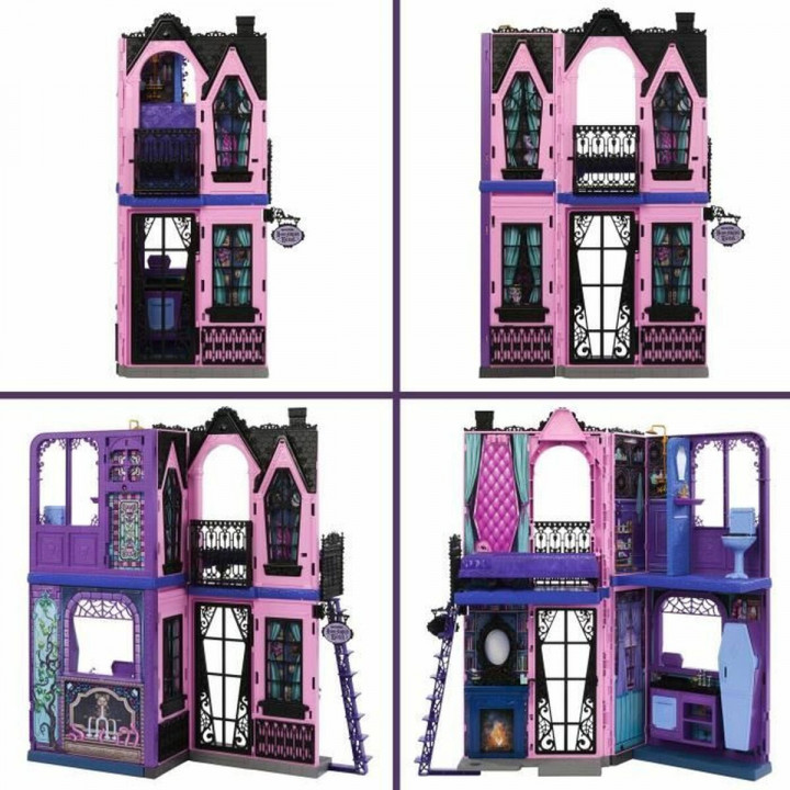 Poppenhuis Monster High 27 Onderdelen 4 Onderdelen
