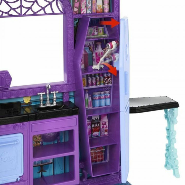 Poppenhuis Monster High 27 Onderdelen 4 Onderdelen