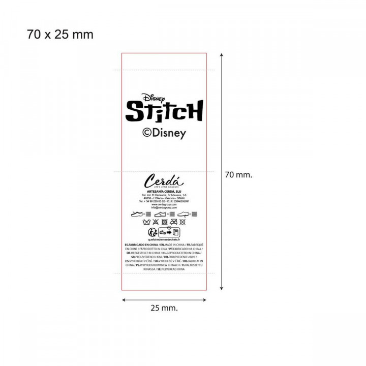 Chaussons Stitch Bleu clair 25