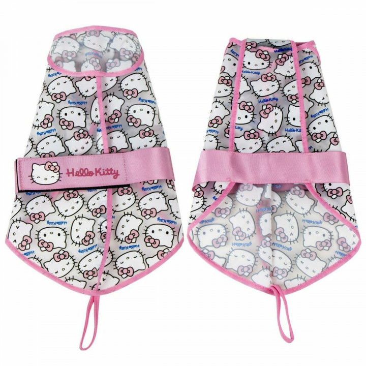 Chubasquero para Perro Hello Kitty Rosa