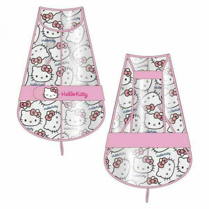 Dog raincoat Hello Kitty Pink L