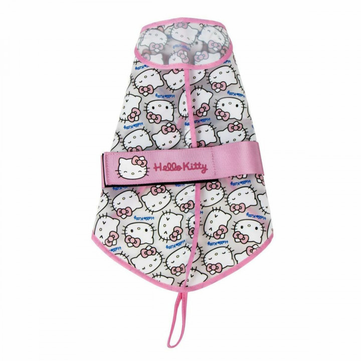 Impermeabile per Cani Hello Kitty Rosa L