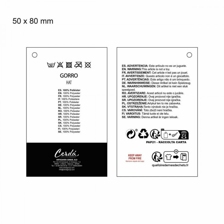 Berretto per Bambini The Nightmare Before Christmas Bianco