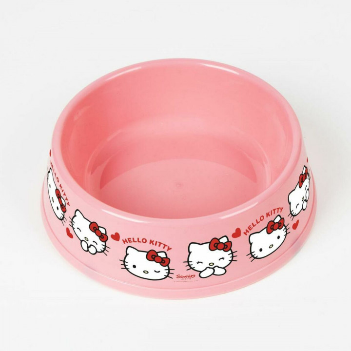 Coffret de bienvenue pour chiens Hello Kitty Rose 21,0 x 21,0 x 8,8 cm 3 Pièces