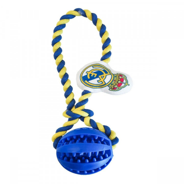 Giocattoli per cani Real Madrid C.F. Azzurro 10 x 30 x 7 cm