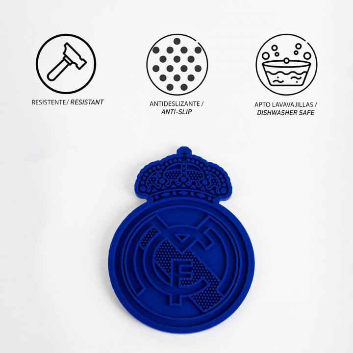 Ciotola per cani Real Madrid C.F. Azzurro 28,0 x 15,0 x 1,5 cm