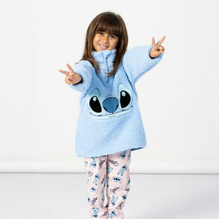 Pyjama Kinderen Stitch Blauw