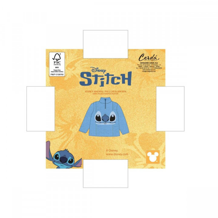 Children's Pyjama Stitch Blue