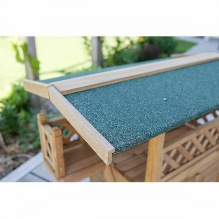 Caseta Kerbl Marrón Verde 77 x 50 x 73 cm