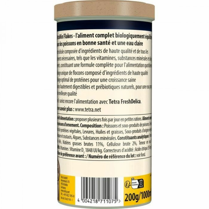 Fischfutter Tetra TetraMin Flakes 1 L