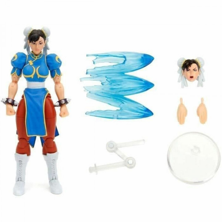 Figura Articulada Smoby Street Fighter Chun-Li