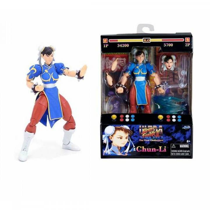 Figur mit Gelenken Smoby Street Fighter Chun-Li