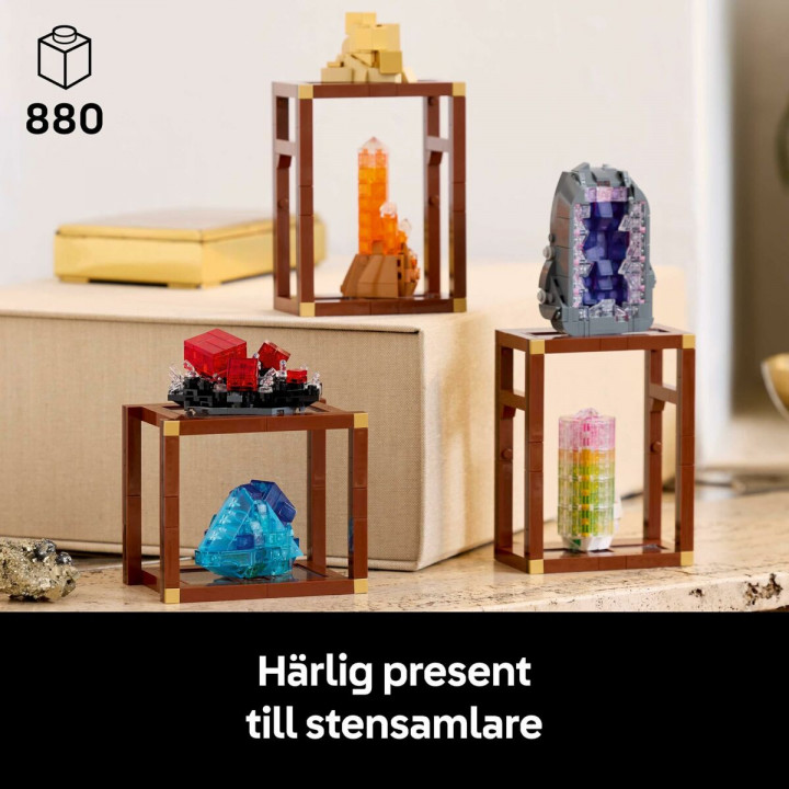 Bouwspel met blokken Lego Mineral 21362 Onderdelen