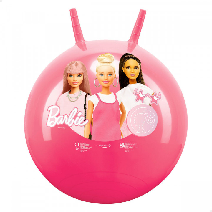 Pelota Saltarina Barbie Rosa