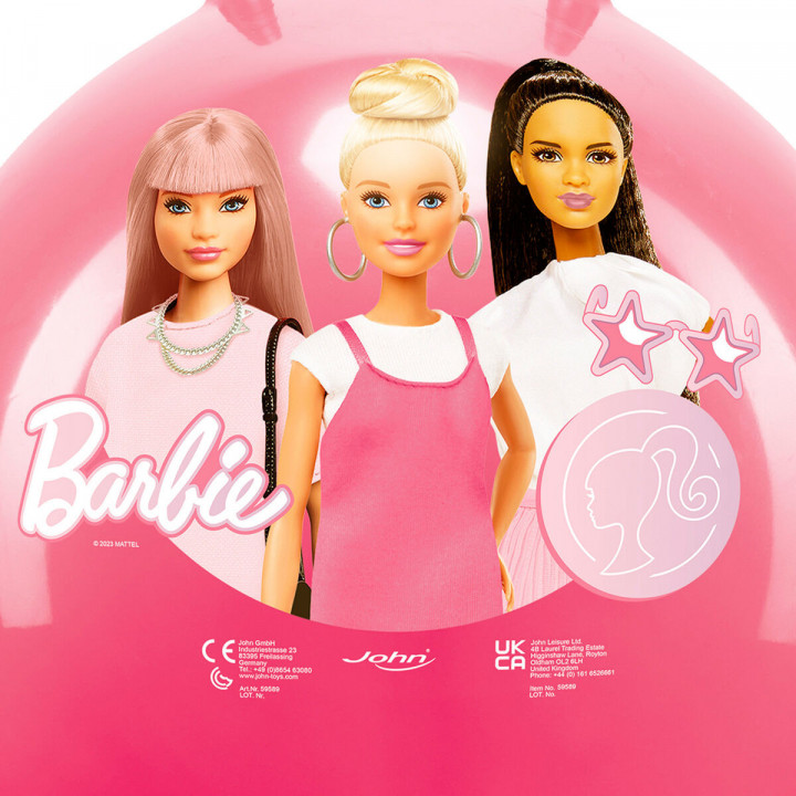 Springbal Barbie Roze