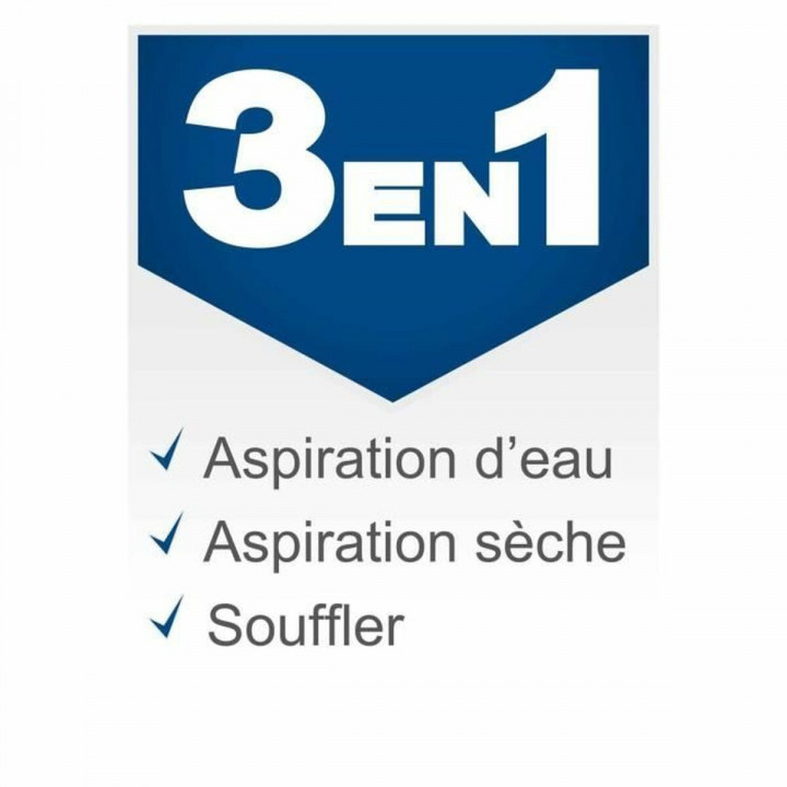 Aspirateur à sec et humide Scheppach 1500 W 20 kPa 30 L