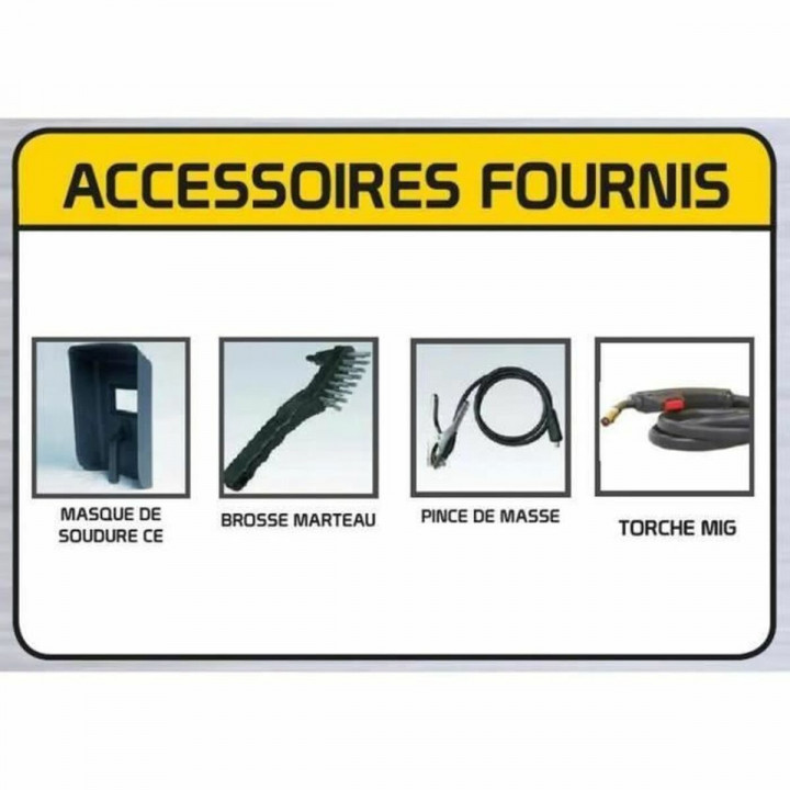 Matériel de soudage Stanley Mikro Mig Inverter No Gaz 100A