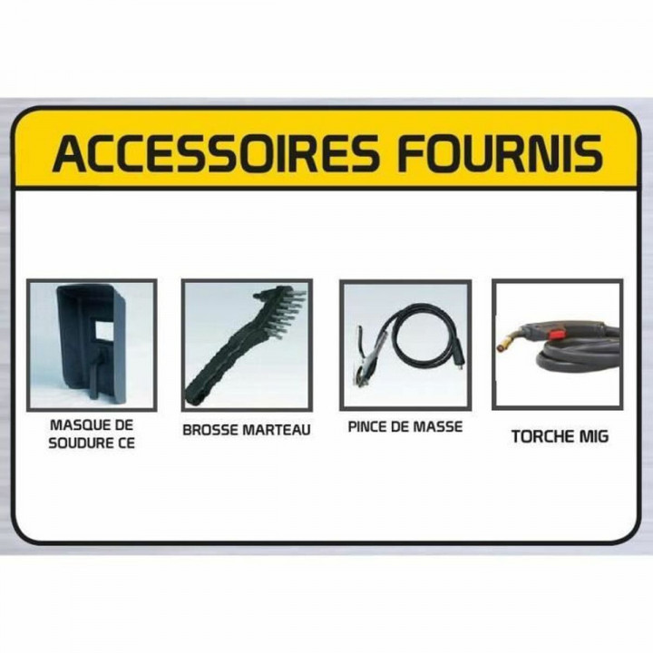 Matériel de soudage Stanley Mikro Mig Inverter No Gaz 100A