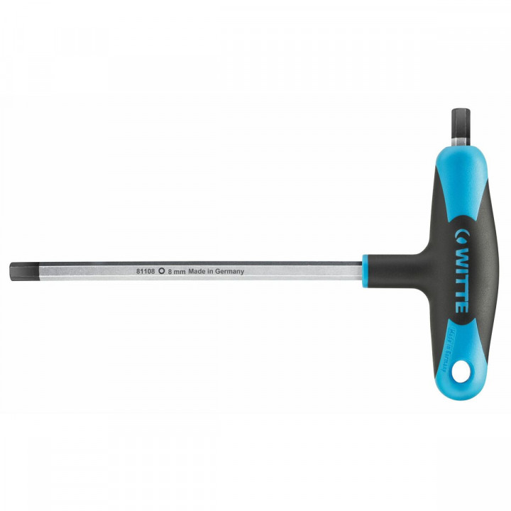 Chiave esagonale a T WITTE PRO 8 mm Esagonale Doppia