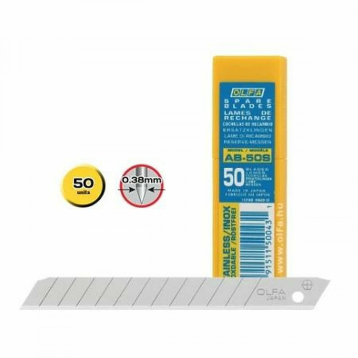 Snijmes Olfa 9 mm 50 Stuks