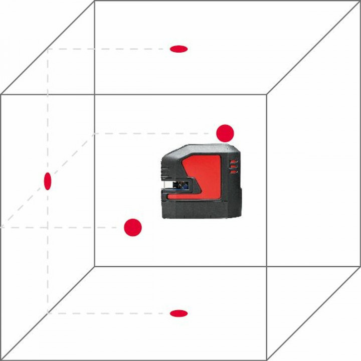 Punktlaser-Nivelliergerät Leica Geosystems P5 ± 0,2 MM/M 30 m