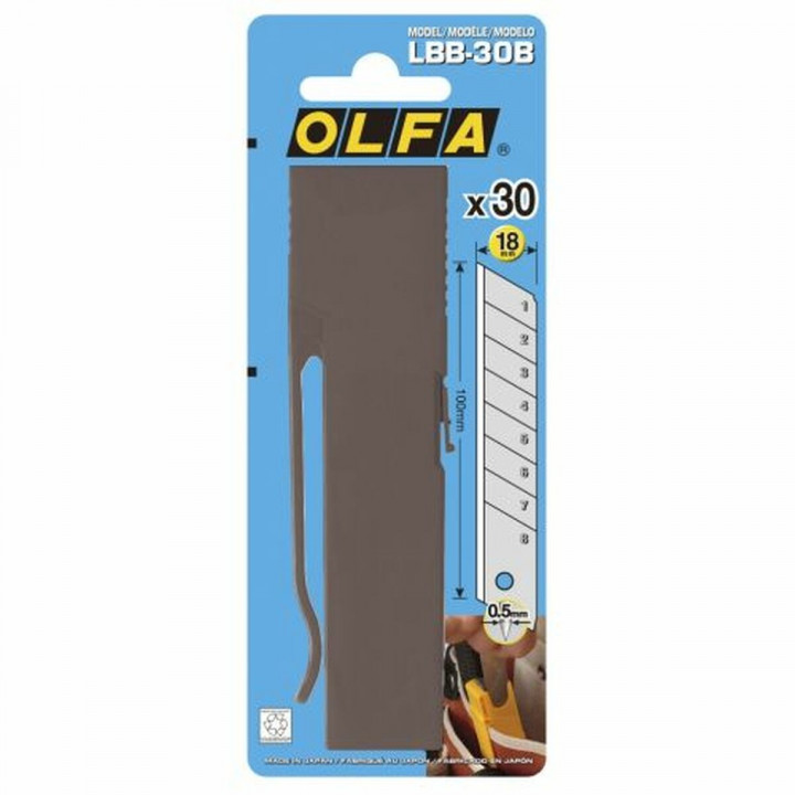 Lama coltello Olfa 18 mm