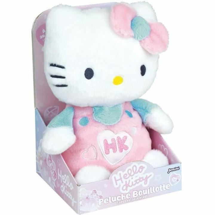 Jouet Peluche Jemini Hello Kitty Blanc Rose