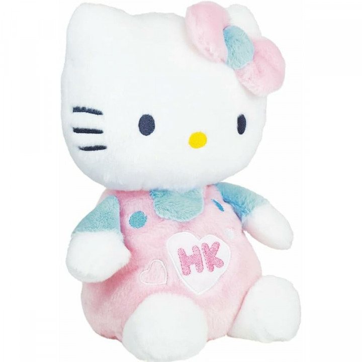 Jouet Peluche Jemini Hello Kitty Blanc Rose