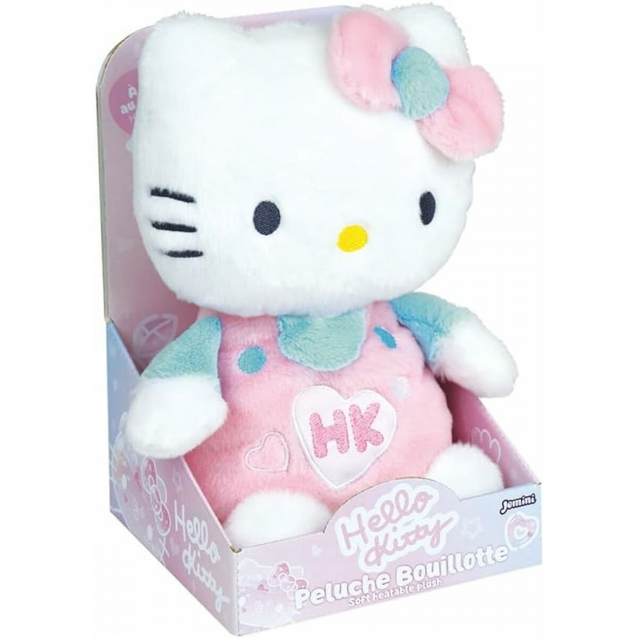 Jouet Peluche Jemini Hello Kitty Blanc Rose