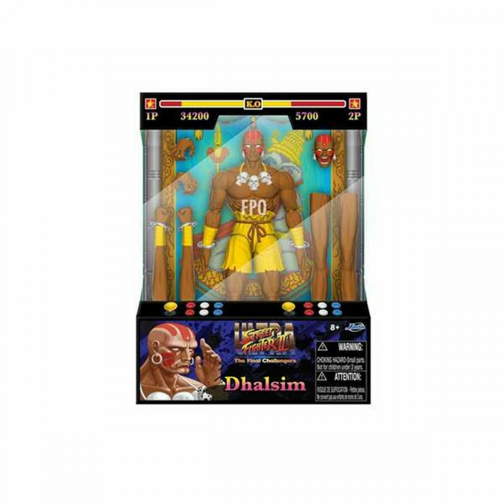 Figur mit Gelenken Street Fighter Dhalsim 15 cm 16 x 8 x 21 cm