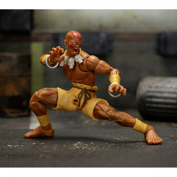 Figura Articulada Street Fighter Dhalsim 15 cm 16 x 8 x 21 cm