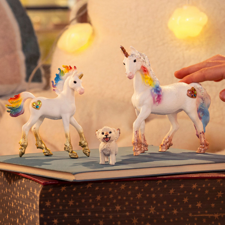 Playset Schleich Unicorns 3 Piezas