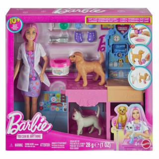 Playset Barbie Veterinarian Clinic 15 Stücke