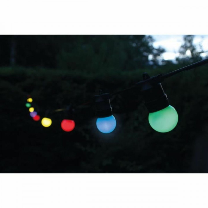 Guirlande lumineuse LED Noir Multicouleur 5 m LED