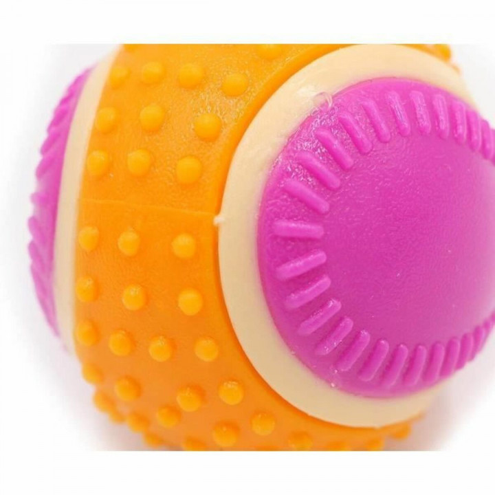 Jouet pour chien en peluche Aimé Rose Plastique